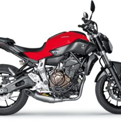 Avgassystem för Yamaha MT-07