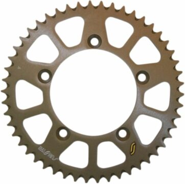 5-1390 REAR LIGHTWEIGHT SPROCKET 50 TEETH 520 PITCH BLACK ALUMINIUM