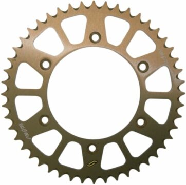 5-3547 REAR LIGHTWEIGHT SPROCKET 51 TEETH 530 PITCH BLACK ALUMINIUM