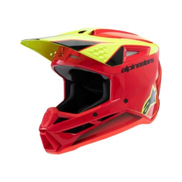 HELMET YTH SM3 FRAY RD/YL/BK Y