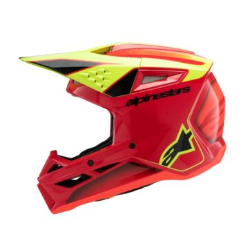 HELMET YTH SM3 FRAY RD/YL/BK Y - Bild 3