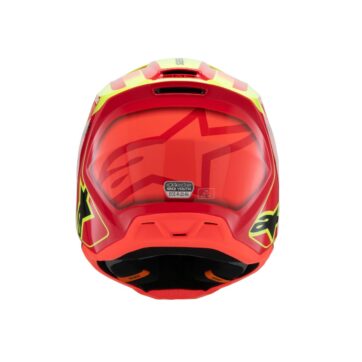 HELMET YTH SM3 FRAY RD/YL/BK Y - Bild 5