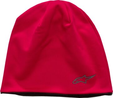 BEANIE TECH RED/BLK O/S