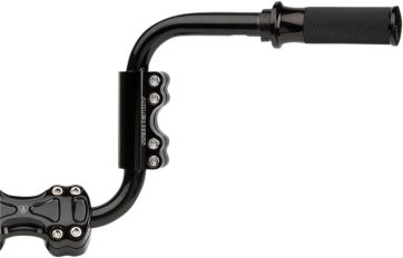 HANDLEBAR CLAMP MODULAR ADJUSTABLE 1.25" BLACK - Bild 2