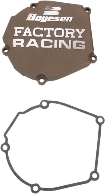 IGNITION COVER FACTORY RACING  ALUMINUM REPLACEMENT MAGNESIUM