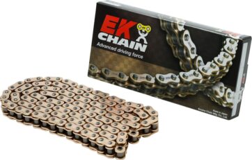 ZVX3 110 RIVET LINK 530 X-RING PERFORMANCE REPLACEMENT DRIVE CHAIN / GOLD / STEEL - Bild 2