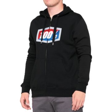 OFFICIAL FULL-ZIP HOODY BLACK SMALL - Bild 2