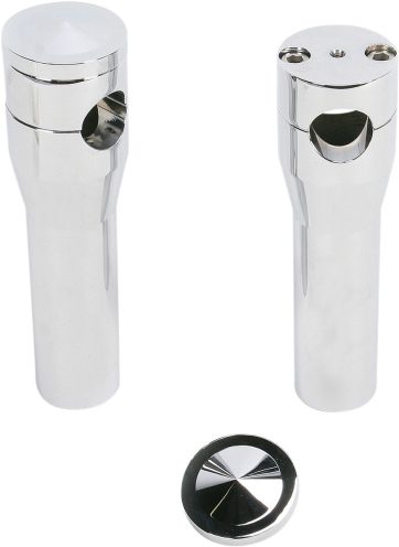 ACCUTRONIX RISERS Till Harley SPRINGER 6" CHROME