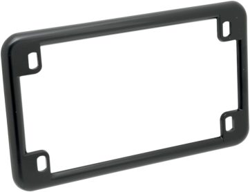 LIC.PLATE FRAME-BLACK