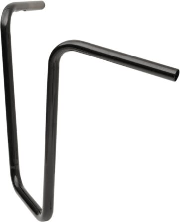 HANDLEBAR 1" NARROW GLIDE 18" APE HANGER BLACK TBW