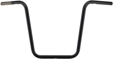 HANDLEBAR 1" DRILLED 16" APE HANGER FLAT BLACK TBW