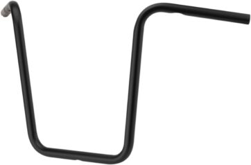 HANDLEBAR 1" DRILLED 16" APE HANGER FLAT BLACK TBW - Bild 2