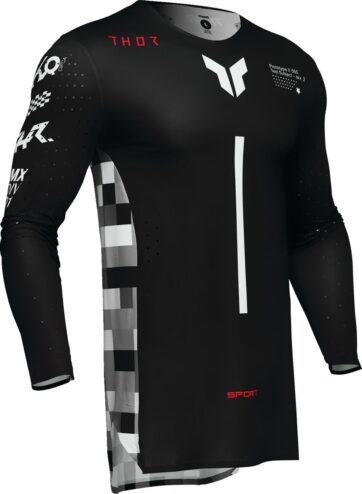 JERSEY SPORT RIOT BK/RD XL - Bild 2