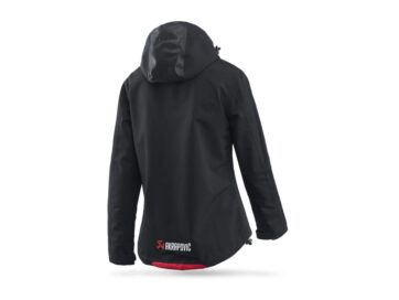 RAIN JACKET BLACK WMN M - Bild 3