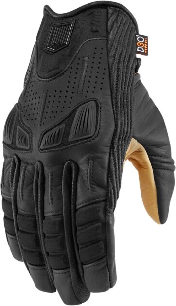 AXYS™ MID CUFF GLOVES BLACK/TAN SMALL