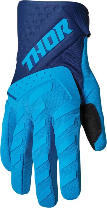 GLOVE SPCTRM YT BL/NV MD