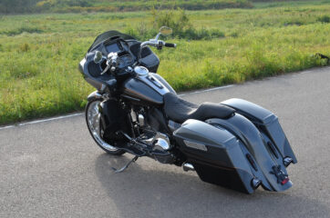 Bolt on Type Stretched Rear Fender for Harley Davidson touring models from 2009 to 2013 - Bild 2