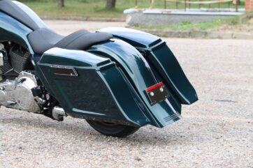 Flow Stretched Saddlebags w/o Lids for Harley Davidson Touring 1993 - 2013 models - Bild 2