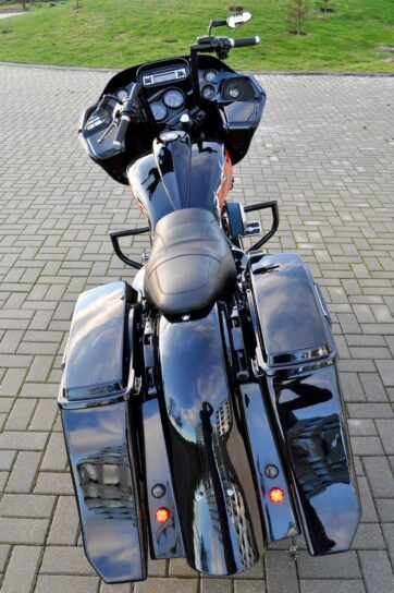 Flow Stretched Saddlebags w/o Lids for Harley Davidson Touring 1993 - 2013 models - Bild 6