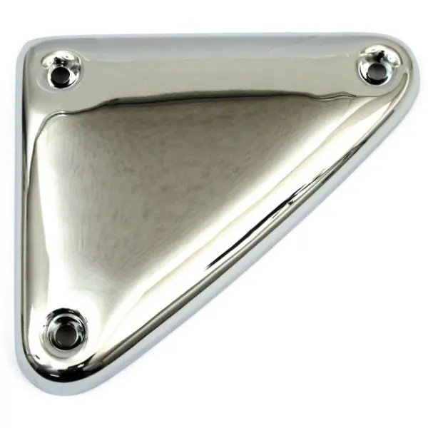 XL Sportster ignition module cover. Chrome - 82-03 XL Sportster