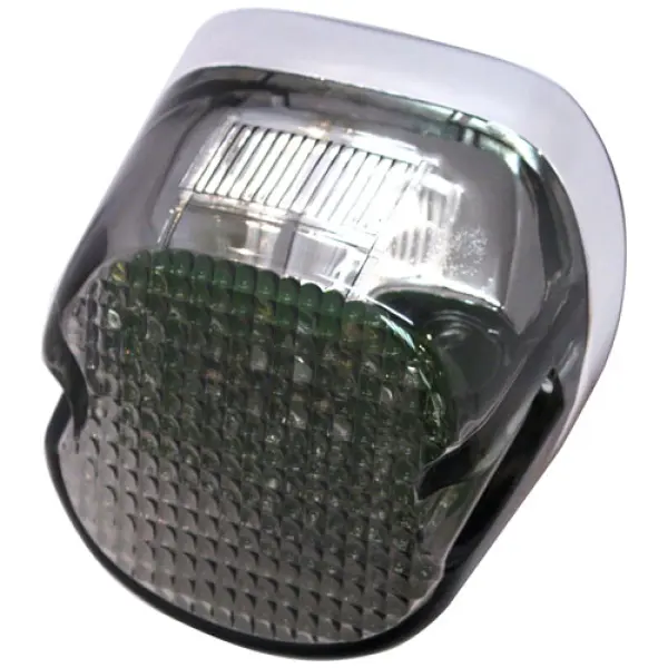 Laydown LED taillight. Smoke lens - 73-98 H-D