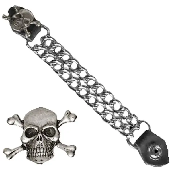 Vest extender Skull & crossbones - 7 tum