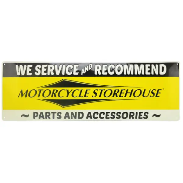 Motorcycle Storehouse, Dealer Sign