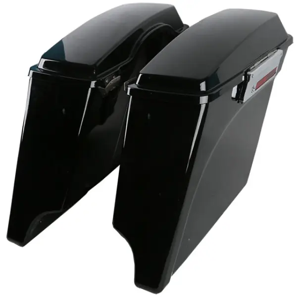 5" down extended saddlebag set. Black - 94-13 FLT/Touring - Bild 3