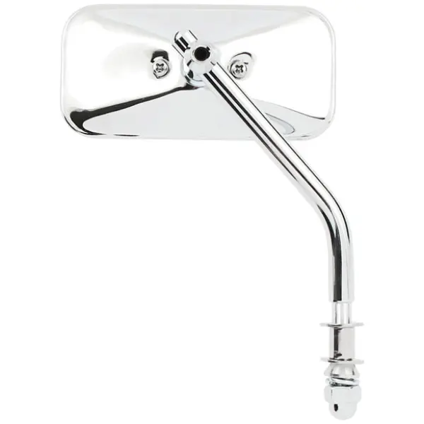 Small rectangular mirror. short stem, chrome - 65-UP H-D - Bild 2