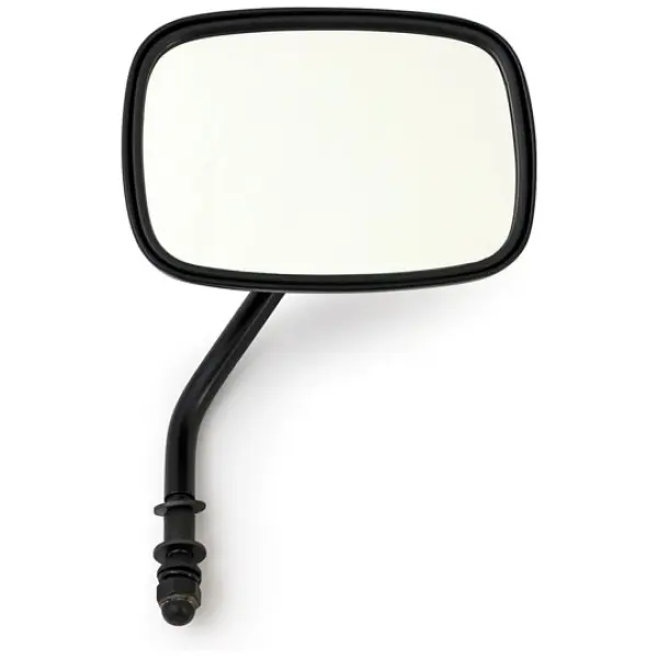 OEM style replacement mirror. Black - 65-UP H-D