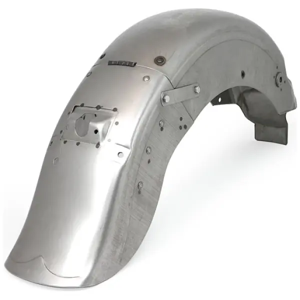 58-84 FL hinged rear fender - 58-84 FL, FLH med 73-up bakljusfäste